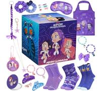 Get Trend KPop Demon Hunters Advent Calendar 2026 for Girls, 24-Piece Set | Huntrix Rumi, Mira, Zoey Jewellery, Beauty & Hair Accessories for 24 Days Christmas Countdown, Girls Kpop Xmas Gifts