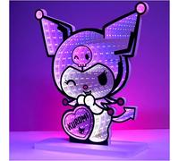 Get Trend Kuromi Sanrio 3D LED Lights, Kawaii Infinity Mirror USB Plug in, Cool Room Decor & Home Decoration Night Light, Anime Gifts for Her (Multi Kuromi)