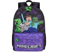 Get Trend Minecraft Boys Large Backpack 46 cm, Padded Strap School Bag