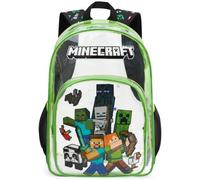 Get Trend Minecraft | Fortnite | Super Mario Clear Backpack for Boys, Multicolor Minecraft, One Size, Transparent Backpack