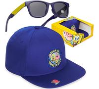 Get Trend Minecraft | Fortnite | Super Mario | Spongebob Boys Baseball Cap Sunglasses Sets, Adjustable Summer Sun Hat 100% UV Shades