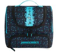 Get Trend Minecraft Kids Insulated Lunch Bag, Dual Compartment Lightweight Cooler Bag with Handle for Kids Lunch Box & Snacks, Travel School & Picnic Food Carrier, Gamer Gifts for Boys (Multi)