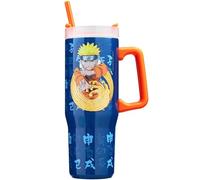 Get Trend Naruto Insulated Tumbler 920ml, Stainless Steel Water Bottle with Straw & Handle, Ice for 42H Cold 12H & Hot 8H, Leakproof Travel Coffee Mug Drinks Bottle, Anime Manga Gifts (Multi Naruto)