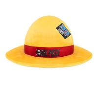 Get Trend One Piece 3D Plush Cushion for Sofa & Bed, Cute Hugging & Cuddle Cushion for Kids Teens & Adults, Adorable Manga Anime Gifts for Her (Yellow One Piece, L35 x W35)