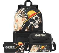 Get Trend One Piece Boys Large Backpack Set 3 Pcs, 46cm School Bag