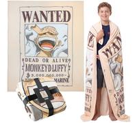 Get Trend One Piece Fleece Blanket 130x150cm, Super Soft Cosy Throw | Decorative Throw for Beds Sofas Couch, Warm Lightweight Bedding Accessories for Naps & Travel, OEKO-TEX Certified, Boys Gifts