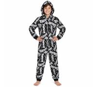 Get Trend Onesies for Boys & Teens 7-16 Years, Long Sleeved Fleece Loungewear PJs, Jumpsuit Pyjamas, Gamer Gifts for Boys