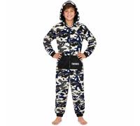 Get Trend Onesies for Boys & Teens 7-16 Years, Long Sleeved Fleece Loungewear PJs, Jumpsuit Pyjamas, Gamer Gifts for Boys