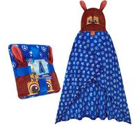 Get Trend Paw Patrol 3D Wearable Blanket for Kids, Soft Cosy Fleece Hooded Throw Blanket, Warm & Lightweight Oversized Fleece Poncho, Gifts for Kids (Blue Paw Patrol)