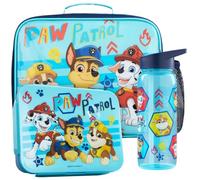 Get Trend Paw Patrol Kids Insulated Lunch Bag 3Pc Set with Bento Lunch Box & 640ml BPA-Free Water Bottle with Straw, Kids Snack Box with Compartments, School Supplies Boys Gifts (Multi Paw Patrol)