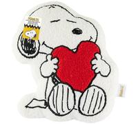Get Trend Peanuts Snoopy 3D Plush Cushion for Sofa & Bed, Cute Hugging & Cuddle Cushion for Kids Teens & Adults, Bedroom Plushie Gifts for Her (White Snoopy, L34.5 x W25)