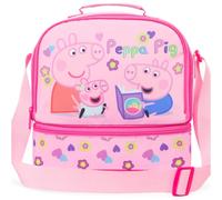 Get Trend Peppa Pig Girls Insulated Lunch Bag with Dual Compartments
