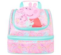Get Trend Peppa Pig Kids 3D Insulated Lunch Bag with Dual Compartment