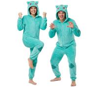 Get Trend Pokémon | One Piece Halloween Onesies for Men, Adult S-2XL 3D Pikachu, Squirtle, Bulbasaur, Charizard or Luffy Hooded Jumpsuits for Halloween, Cosplay & Costume Parties