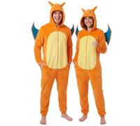 Get Trend Pokémon | One Piece Halloween Onesies for Men, Adult S-2XL 3D Pikachu, Squirtle, Bulbasaur, Charizard or Luffy Hooded Jumpsuits for Halloween, Cosplay & Costume Parties