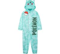 Get Trend Pokemon Puddle Suit for Boys, Hooded Water Resistant Paddle Overalls, Fleece Lining Rain Suit, Pikachu All in One (9-10 Years, Blue Bulbasaur)