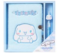 Get Trend Sanrio Cinnamoroll Secret Diary for Girls, Journal with Pen Set | A5 Notebook and Pen Set, 96 Blank Pages Lockable Diary, School Office Travel Journal, Stationary Supplies