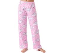 Get Trend Sanrio Hello Kitty | Kuromi | Cinnamoroll Lounge Pants for Ladies | Soft Loungewear Pj Bottoms, Elasticated No-Drawstring Waist Trouser Pants, Breathable Womens Nightwear, Teens Women Gifts