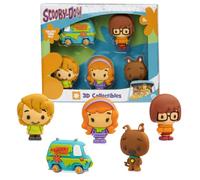 Get Trend Scooby Doo Boys Mini Toy Figure Set, 5 Pieces | Shaggy Daphne & Velma Mini Character Figures, Play & Display Collectibles Figurine Gifts for Boys