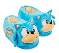 Get Trend SONIC THE HEDGEHOG 3D Slippers for Boys UK Size 10.5-1,5, Soft Anti-Slip Indoor & House Slippers, Gifts for Boys (1/1.5 UK, Light Blue Sonic)