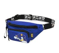 Get Trend Sonic THE Hedgehog Boys Fashion Waist Pack with Adjustable Strap - Gamer Gifts