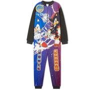 Get Trend SONIC THE HEDGEHOG Onesies for Boys 4-10 Years, Fleece Jumpsuit Pyjamas Loungewear PJs, Gamer Gifts for Boys (7-8 Years, Purple Shadow)