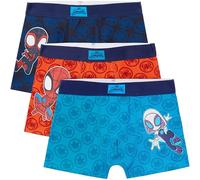 Get Trend Spidey and His Amazing Friends Boys Boxer Shorts 2-7 Yrs, 3 Pack Ghost Spider Soft Elastic Underwear, Breathable Boys Pants (2-3 Years, Multi Spidey)