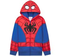 Get Trend Spidey and His Amazing Friends Zip-Up Hoodies for Kids | Long Sleeved Front Zip Sweatshirt with Two Pockets, Hooded Boys Jacket for Sports, School and Casual Wear, Superhero Gifts