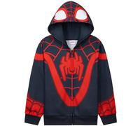 Get Trend Spidey and His Amazing Friends Zip-Up Hoodies for Kids | Long Sleeved Front Zip Sweatshirt with Two Pockets, Hooded Boys Jacket for Sports, School and Casual Wear, Superhero Gifts