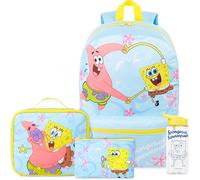 Get Trend Spongebob Kids Large Backpack 4 Pcs Set, 46cm School Bag