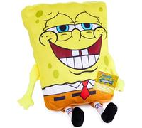 Get Trend SpongeBob SquarePants 3D Plush Cushion for Sofa & Bed, Cute Hugging & Cuddle Cushion for Kids & Toddlers, Bedroom Accessories, Gifts for Kids (Yellow SpongeBob, L35 x W28)