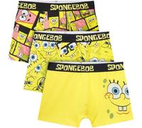 Get Trend SpongeBob Squarepants Boys Boxer Shorts 4-14 Yrs, Pack of 3