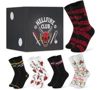 Get Trend Stranger Things | Shrek Teens & Men Socks, 5 Pair Crew Socks | Soft Knitted Casual Socks for Teens, Women & Men, Stretch Fit Breathable & Comfy Everyday Wear Essentials Gifts