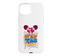 Get Up Try Again Motivational Skater Graphic Gift Never Quit Case for iPhone 15 Plus