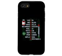 Get Vaccinated Covid Measles Pro Vaccines Doctor Nurse Med Case for iPhone SE (2020) / 7/8