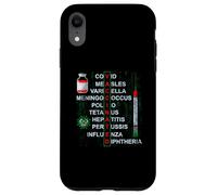 Get Vaccinated Covid Measles Pro Vaccines Doctor Nurse Med Case for iPhone XR