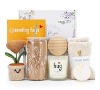 Get Well Gift Box for Women - Hugs & Healing Luxury Care Package for Her, Feel Better Soon Basket - Sympathy and After Surgery Recovery Gifts - Thinking of You