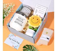 Get Well Gift for Women, 8 Pcs Sympathy Gift Baskets Care Package, Get Well Soon Gifts Baskets After Surgery, Thinking of You After Surgery Gifts, Feel Better Gifts for Sick Friend Mom Sister Bff