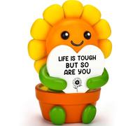 Get Well Gifts for Women Friends Sister Inspirational Sympathy Sobriety Healing Spiritual Thoughtful Comfort Surgery Recovery Gifts for Women Sunflower Resin Decoration Christmas Birthday Thanksgiving