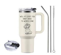 Get Well Gifts for Women Men, Well At Least You Don't Have To Wear A Cone Tumbler 40oz, Get Well Soon Gifts for After/Post Surgery Recovery Gifts, Gifts for Feel Better Cancer Chemo Sympathy Cup