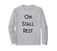 Get Well Horse Gifts On Stall Rest Long Sleeve T-Shirt