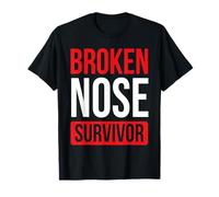 Get well soon Broken Nose Funny Broken Nose Survivor T-Shirt