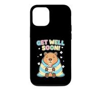 Get Well Soon Capybara Cozy Case for iPhone 12/12 Pro