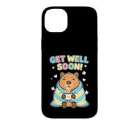 Get Well Soon Capybara Cozy Case for iPhone 14 Plus