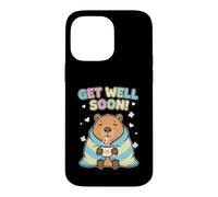 Get Well Soon Capybara Cozy Case for iPhone 14 Pro Max