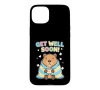 Get Well Soon Capybara Cozy Case for iPhone 15 Plus