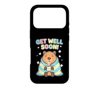 Get Well Soon Capybara Cozy Case for iPhone 17 Pro