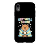 Get Well Soon Capybara Cozy Case for iPhone XR