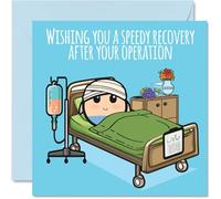 Get Well Soon Cards for Women and Men, Operation