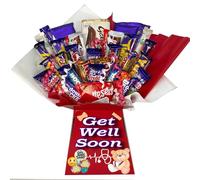 Get Well Soon chocolate gift hamper bouquet gift box (Compatible with CADBURY MEGA MIX)